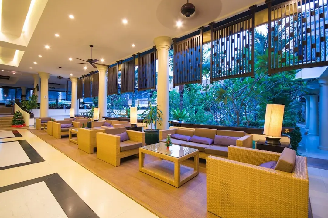 Lobby sitting area