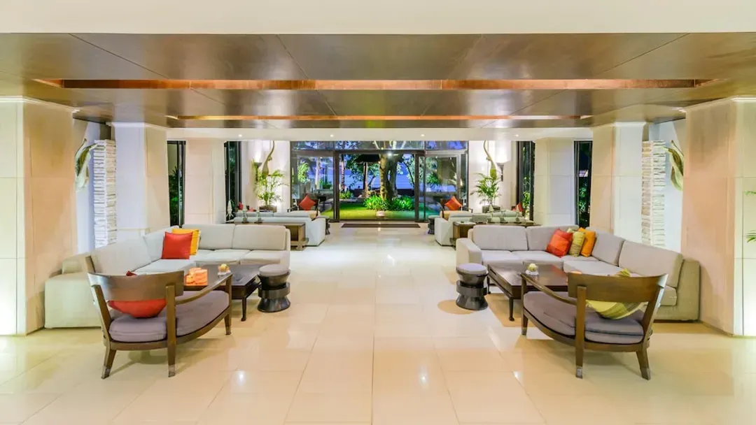 Lobby sitting area