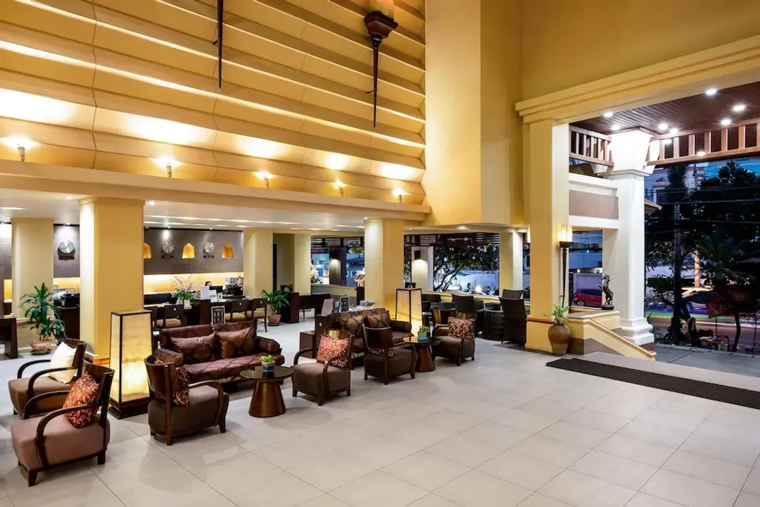 Lobby sitting area