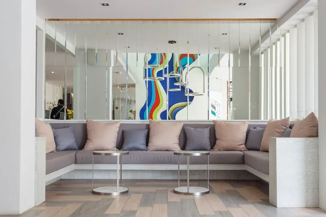 Lobby sitting area