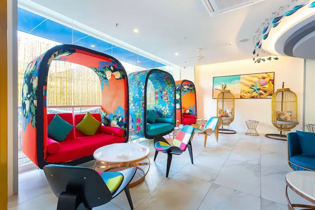 Lobby sitting area