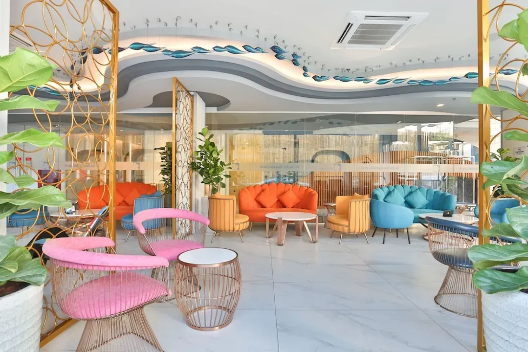 Lobby sitting area