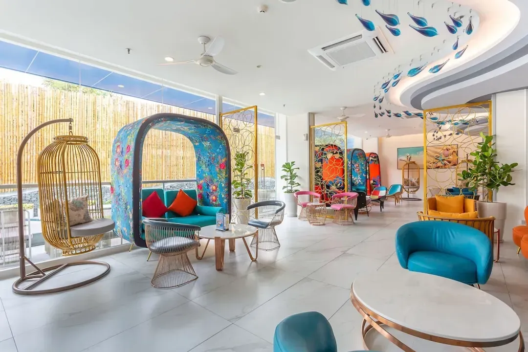 Lobby sitting area