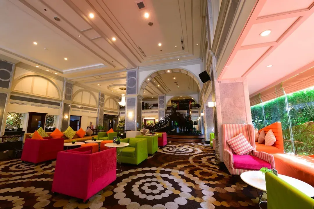 Lobby sitting area