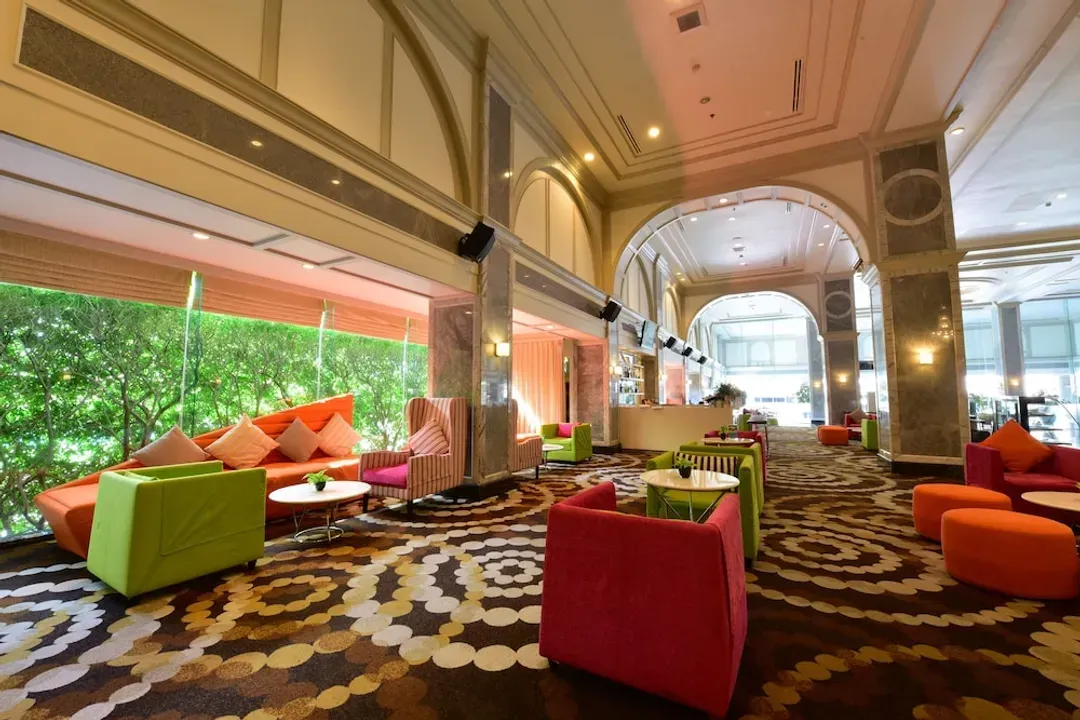 Lobby sitting area