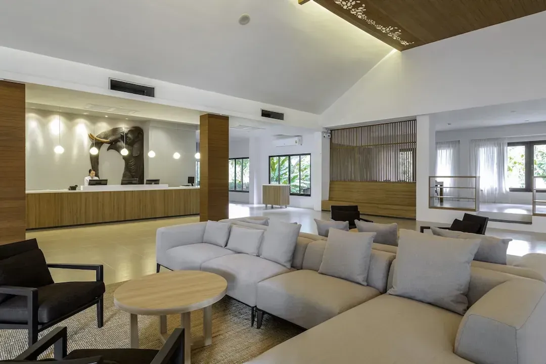 Lobby sitting area