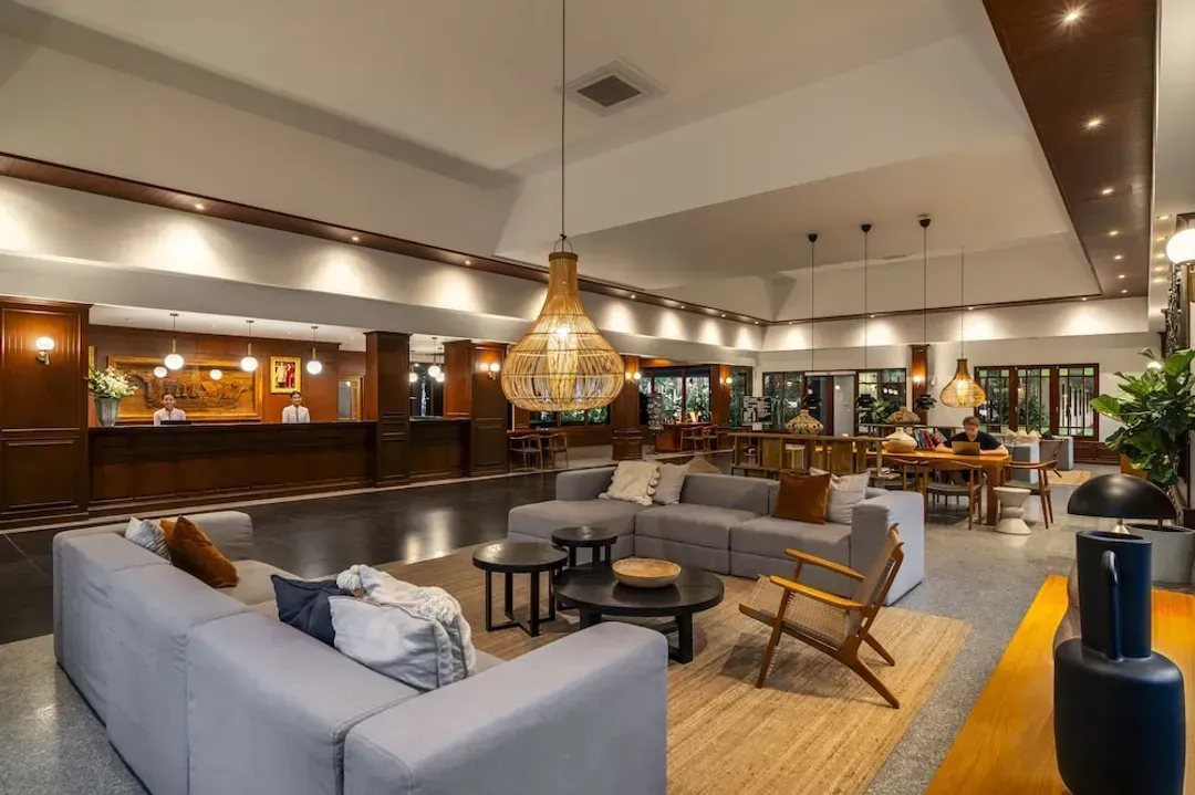 Lobby sitting area