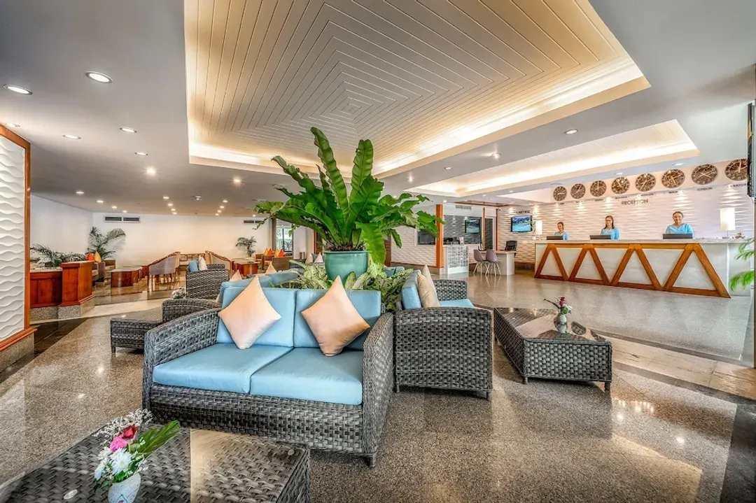 Lobby sitting area