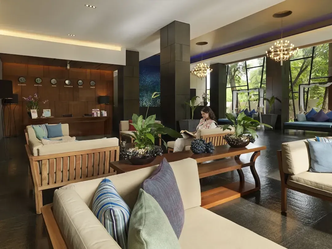 Lobby sitting area