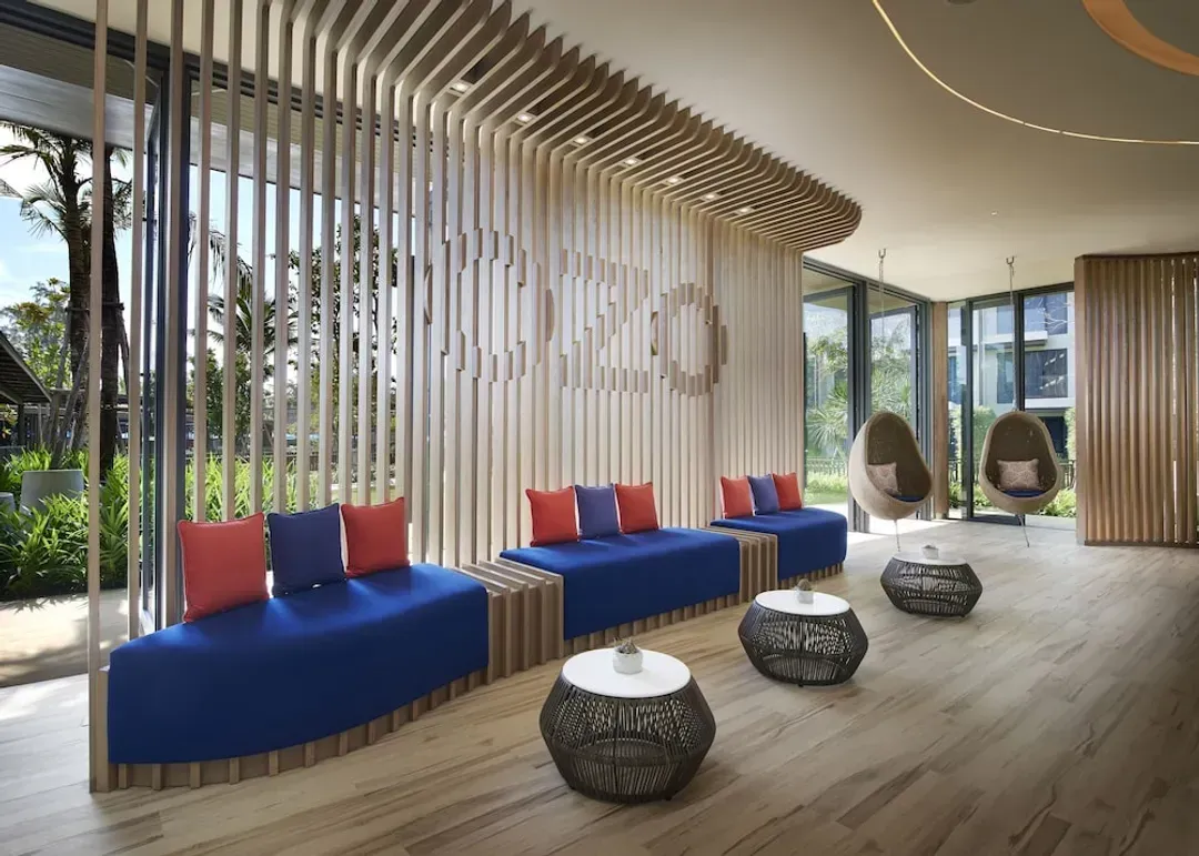 Lobby sitting area
