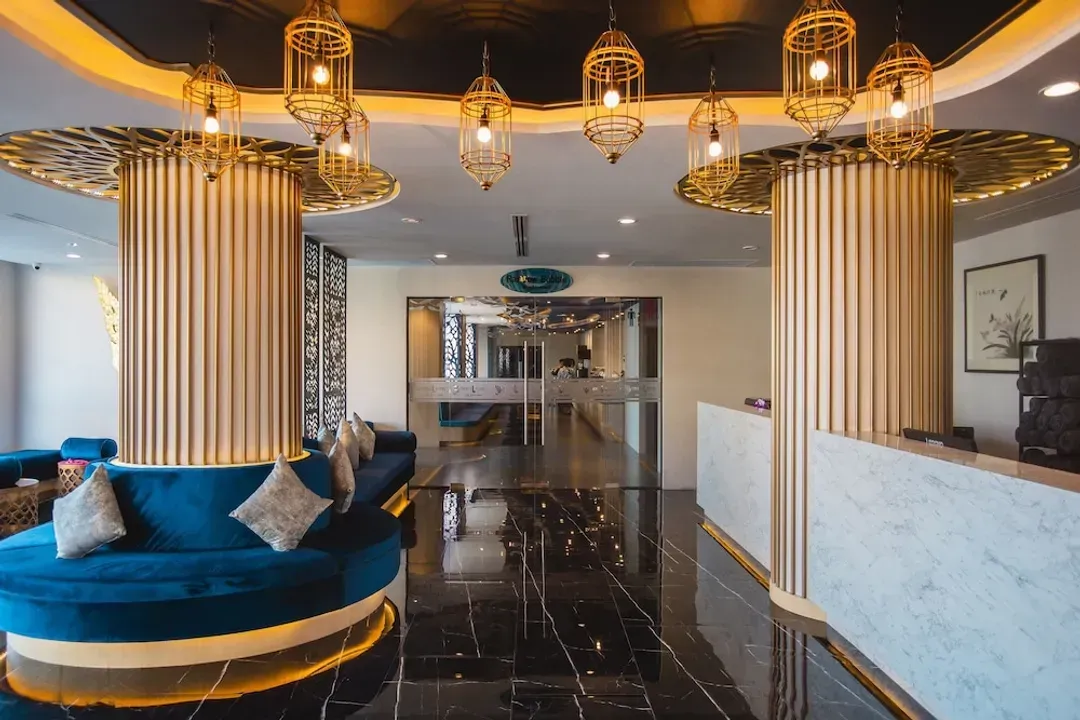 Lobby sitting area