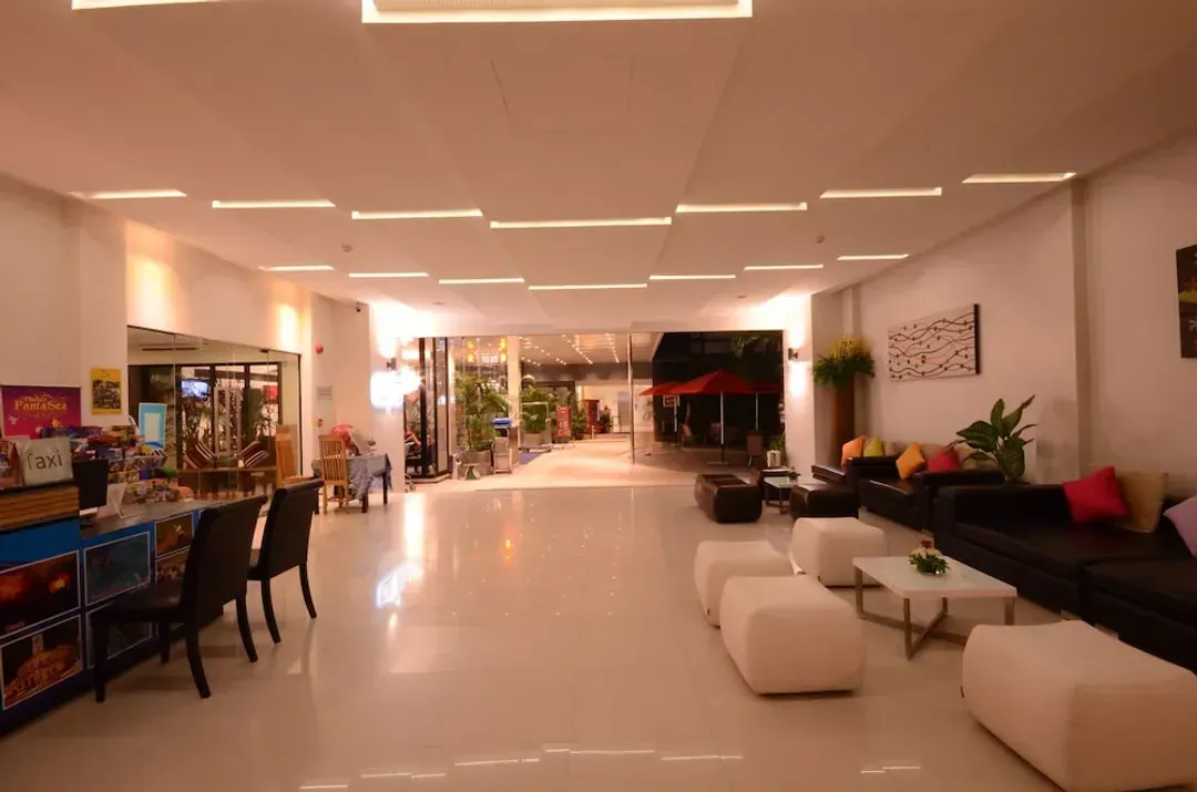 Lobby sitting area