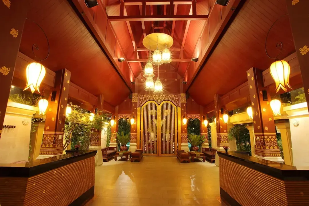 Interior entrance