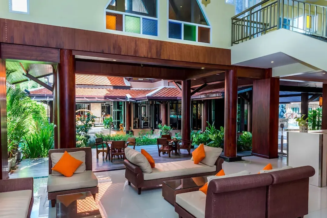 Lobby sitting area
