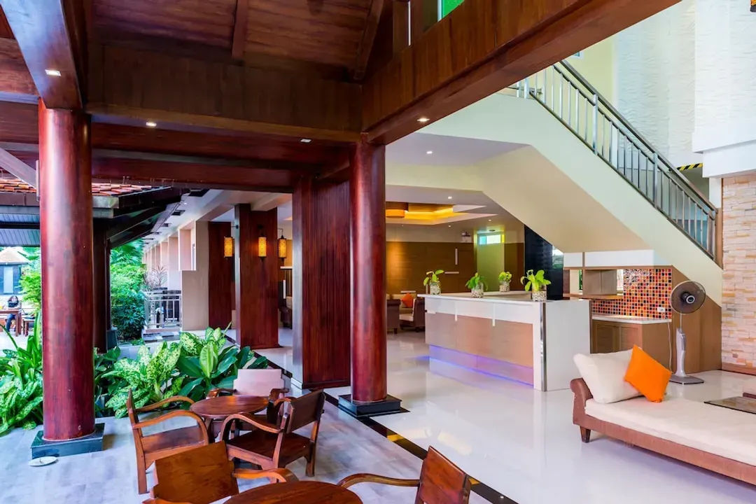 Lobby sitting area