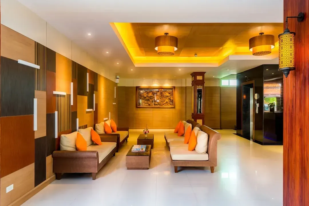 Lobby sitting area