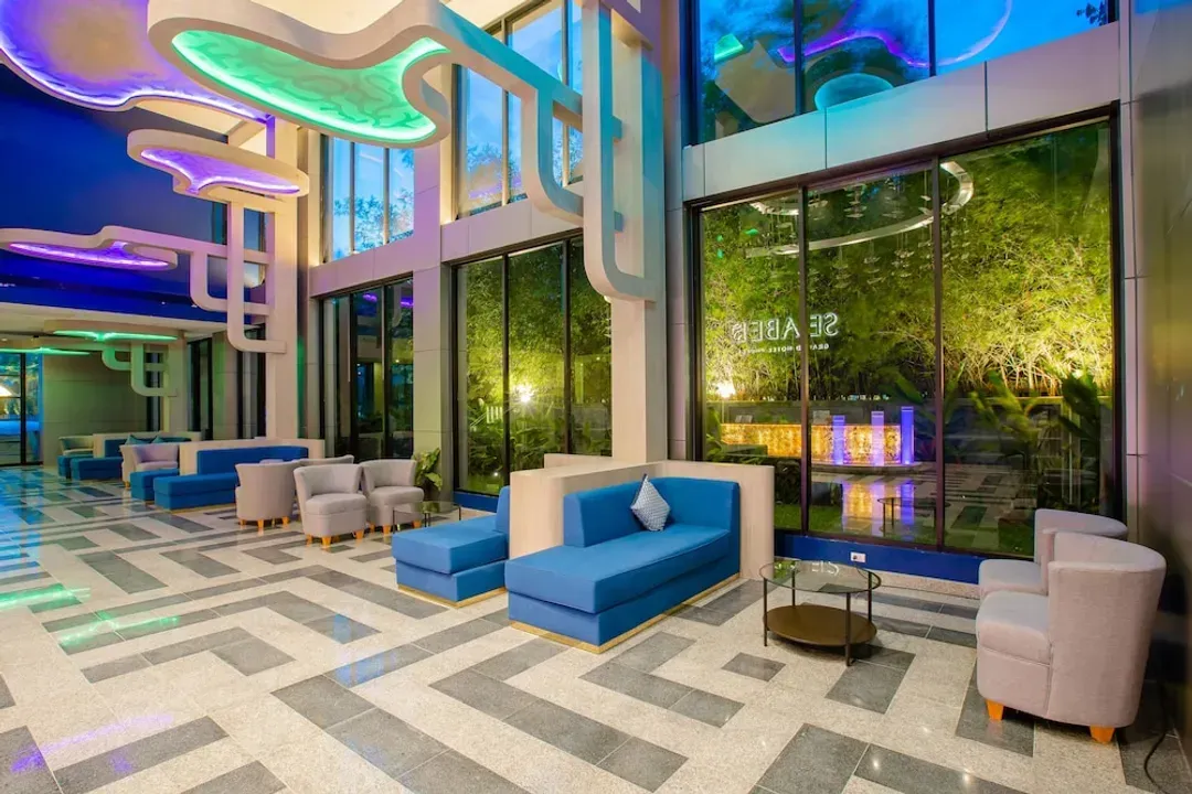 Lobby sitting area
