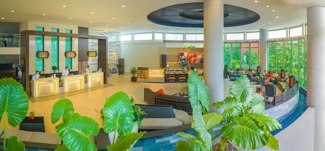 Lobby sitting area