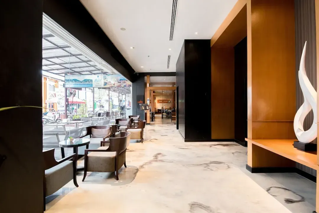 Lobby sitting area