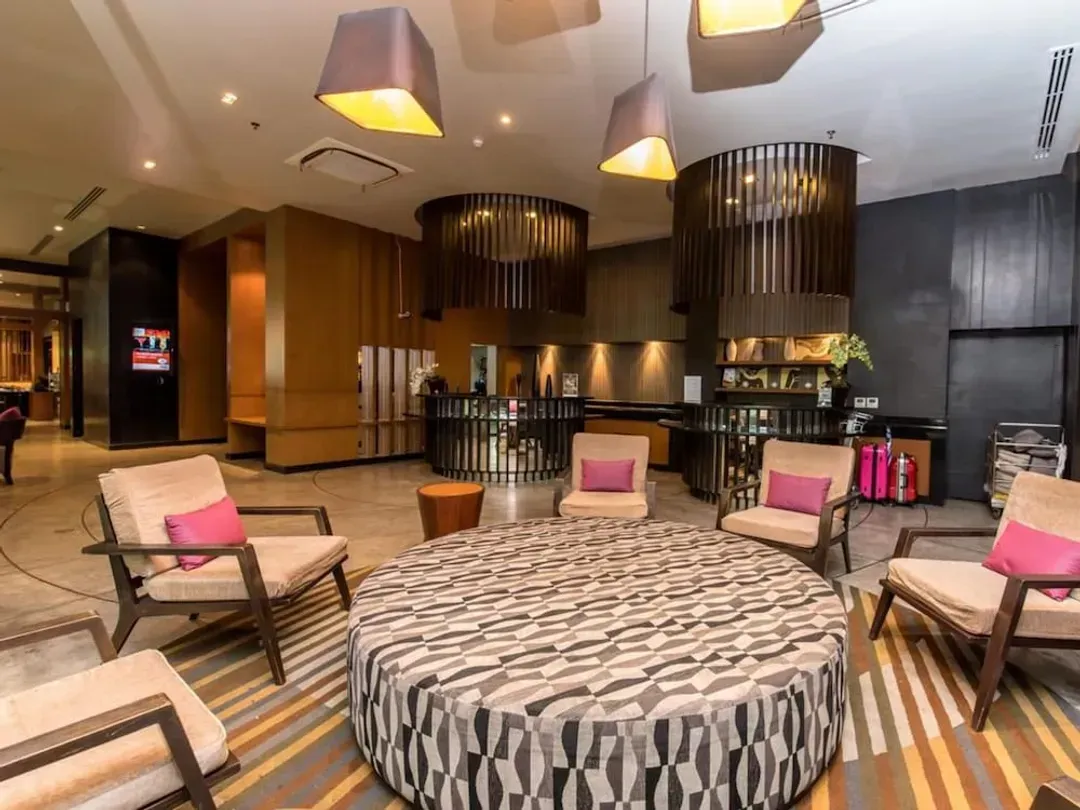 Lobby sitting area