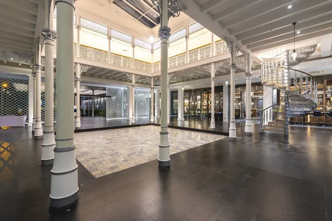 Interior entrance