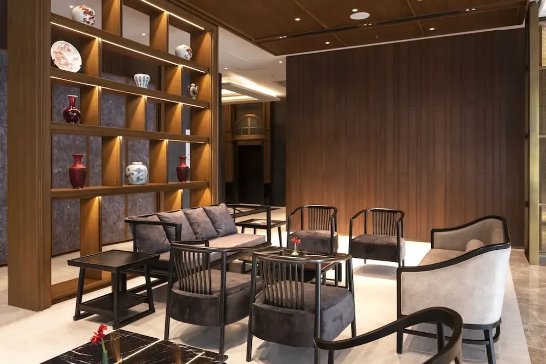 Lobby sitting area