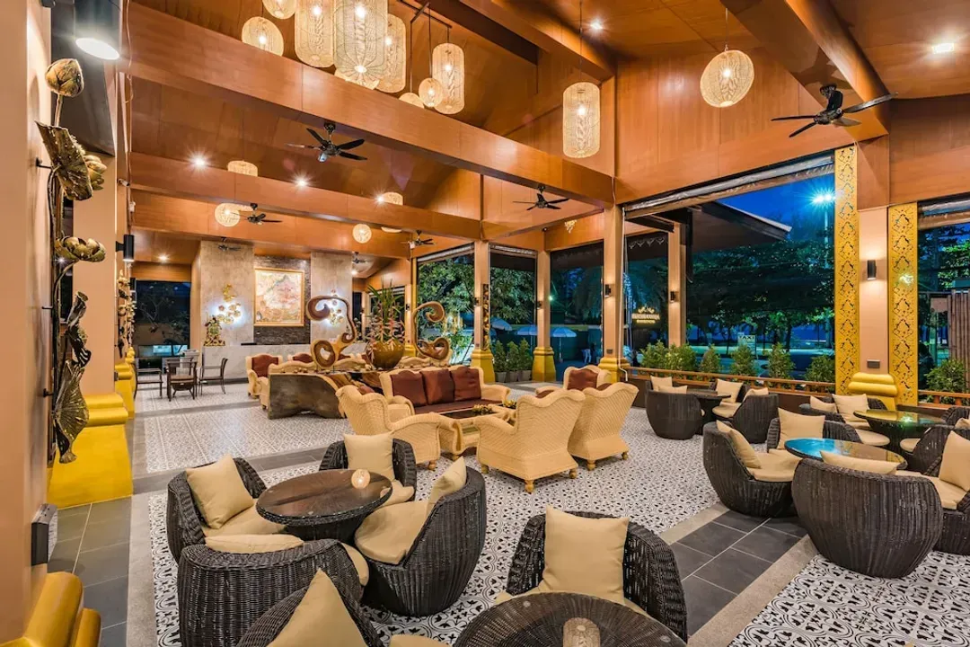 Lobby sitting area