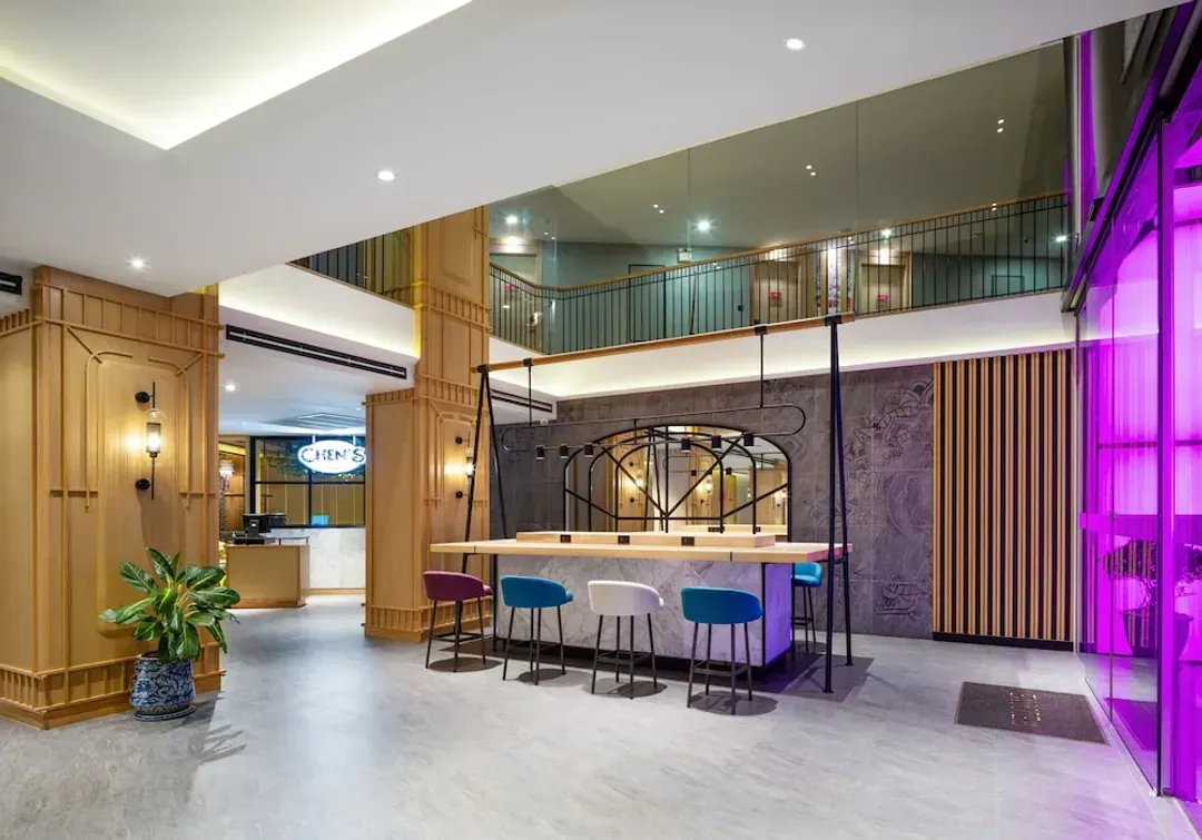 Lobby sitting area