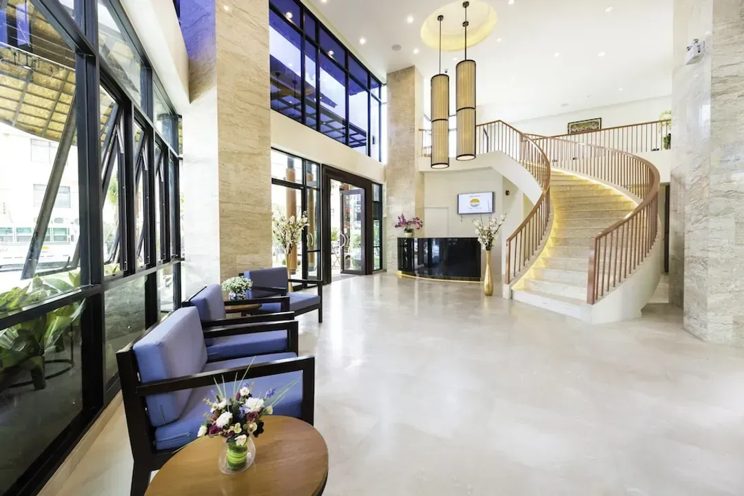 Lobby sitting area