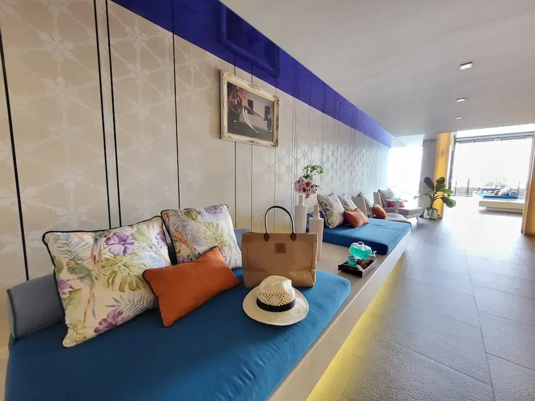 Lobby sitting area