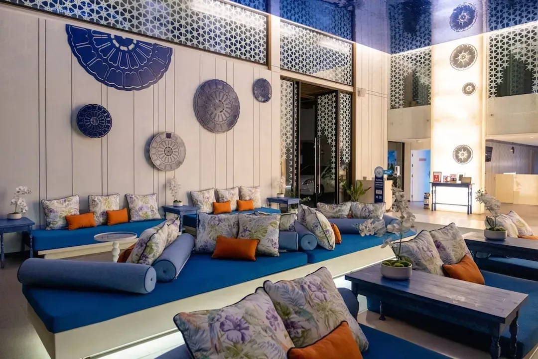 Lobby sitting area