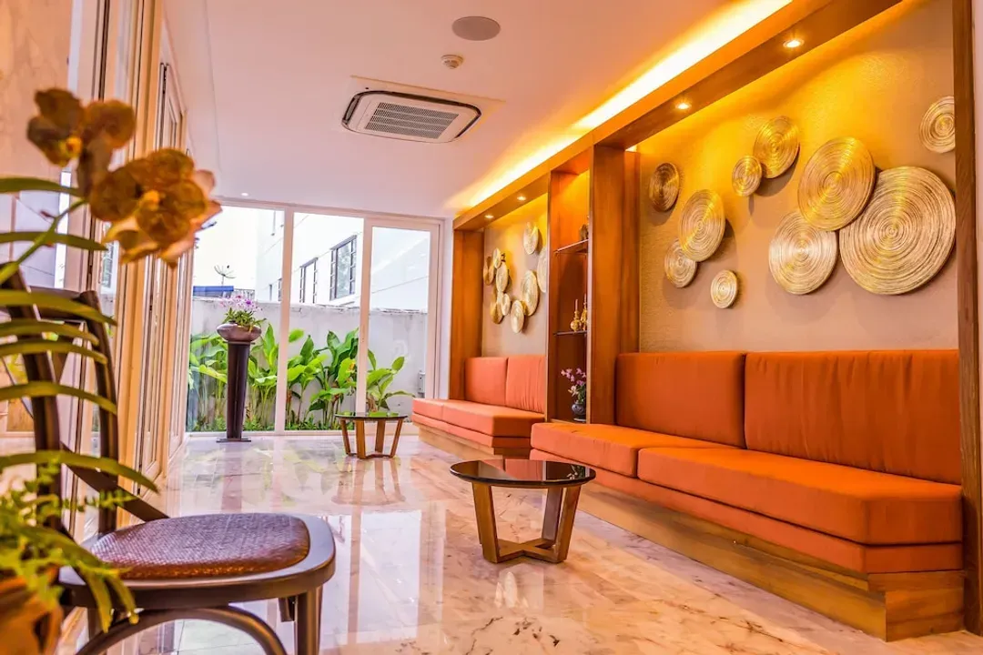 Lobby sitting area