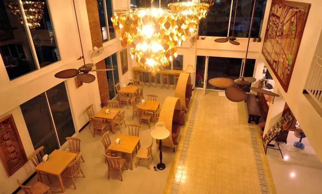 Lobby sitting area
