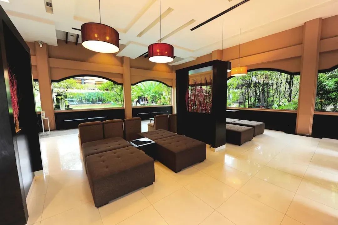 Lobby sitting area