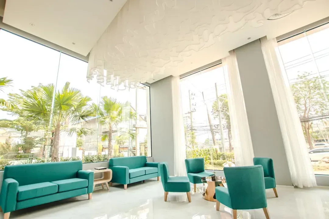 Lobby sitting area
