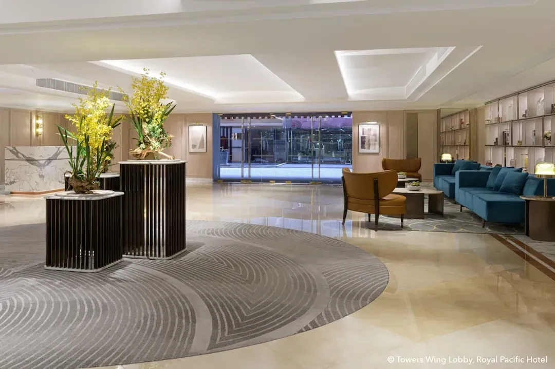 Lobby sitting area