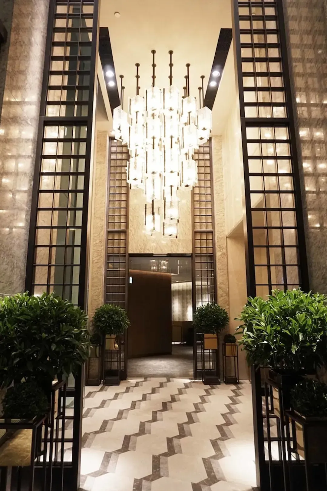 Interior entrance