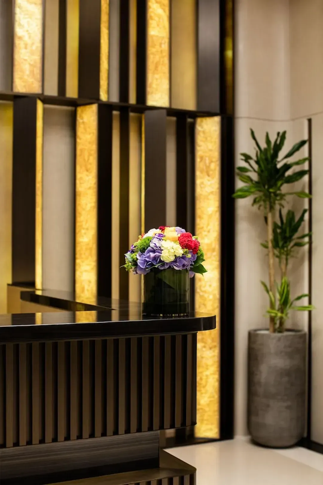 Interior entrance