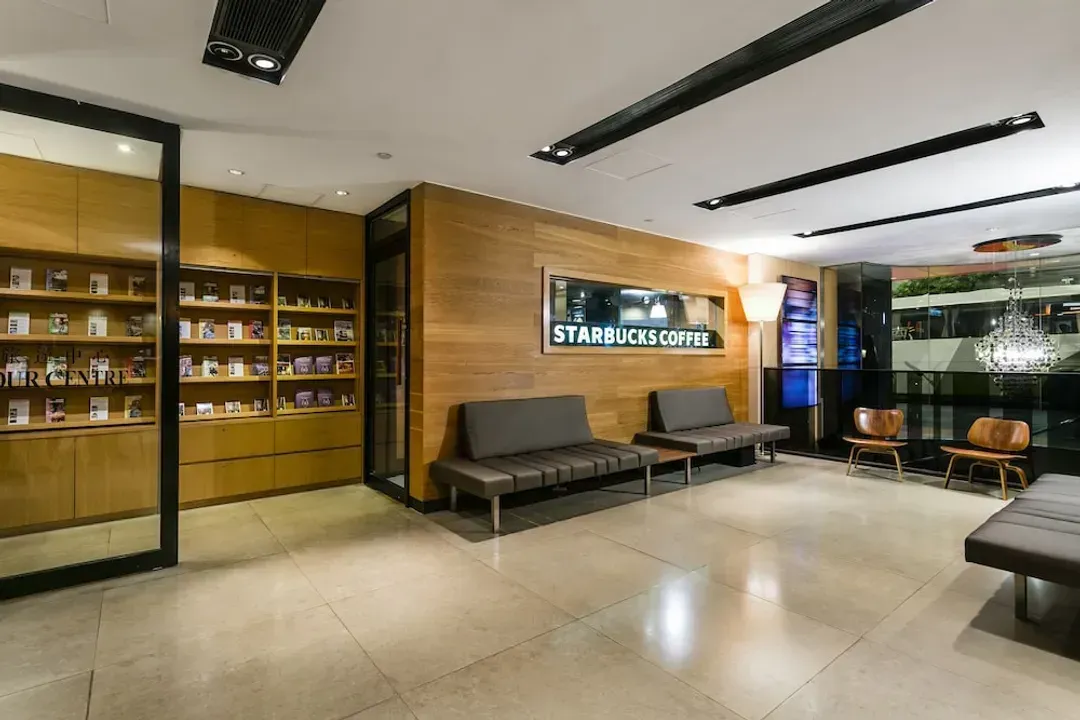Lobby sitting area