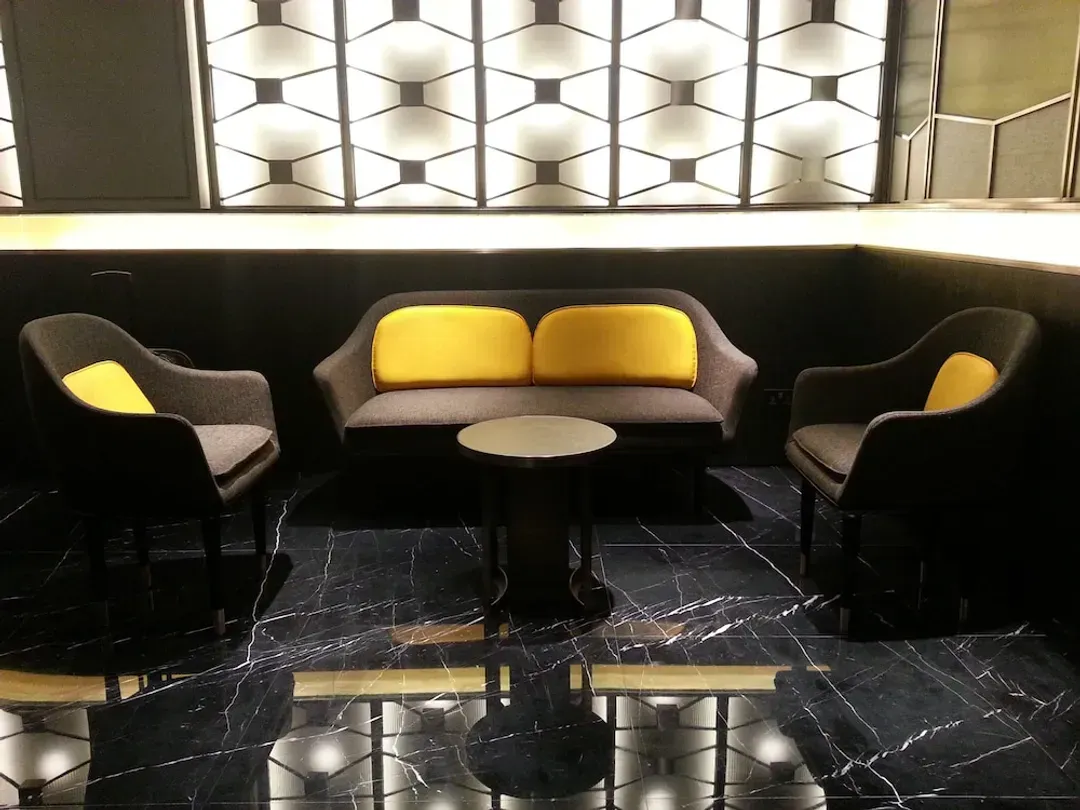 Lobby sitting area
