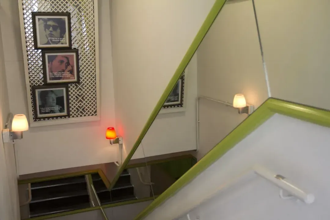 Interior entrance
