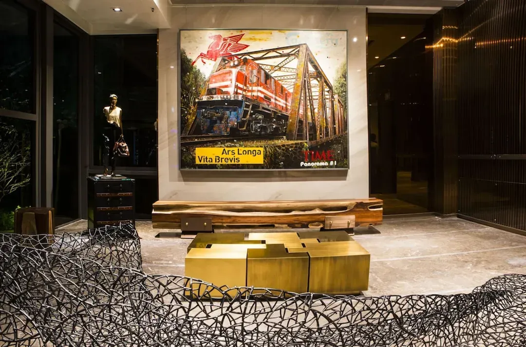 Lobby sitting area