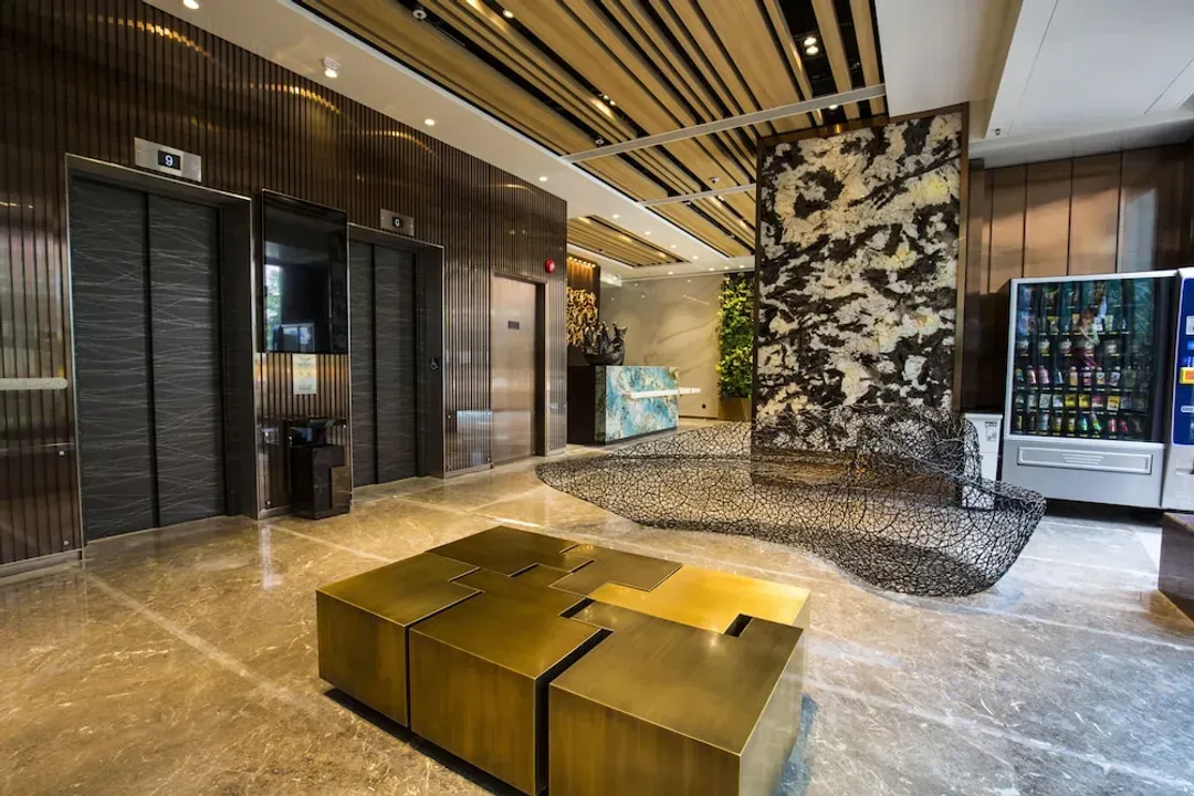 Lobby sitting area