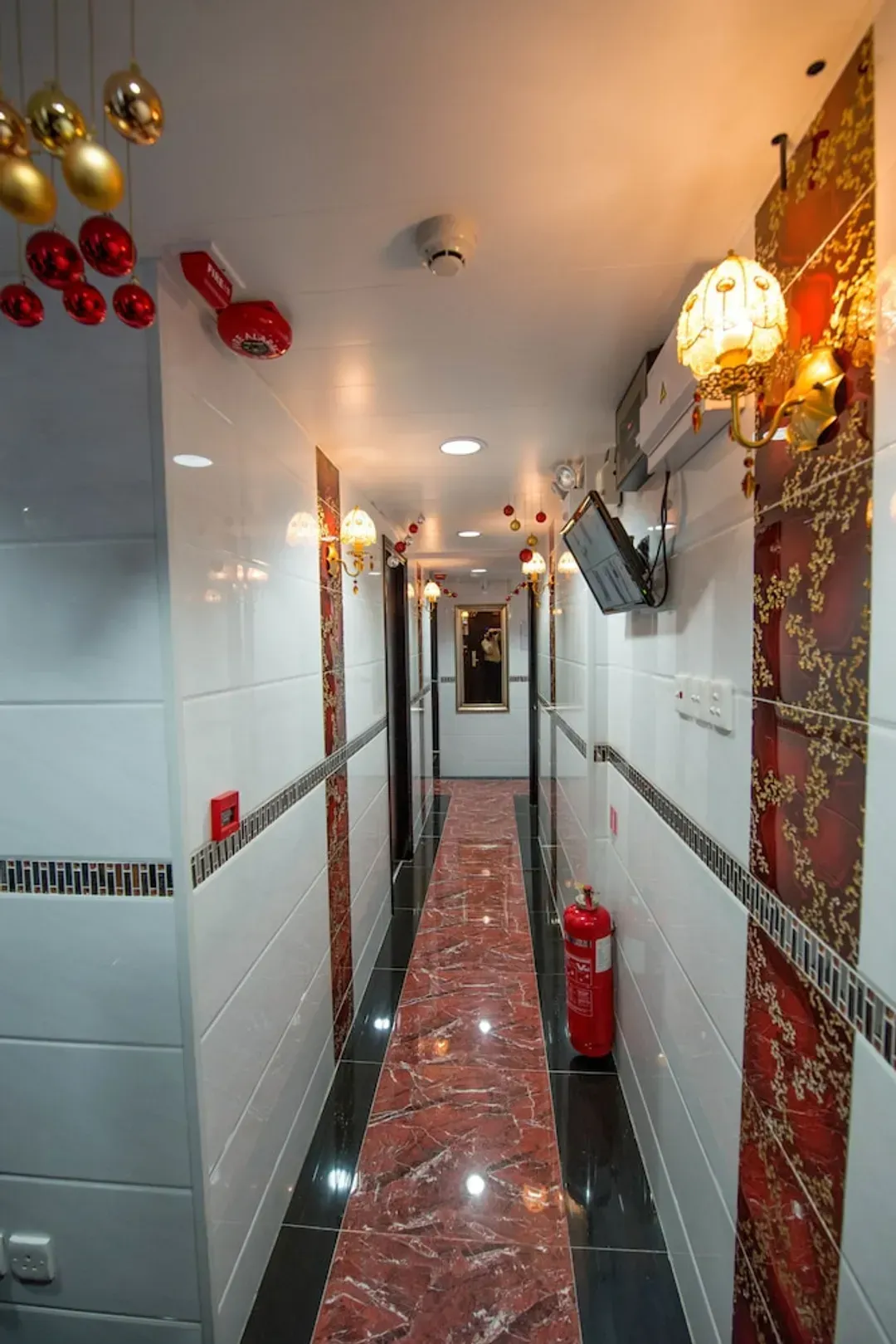 Interior entrance