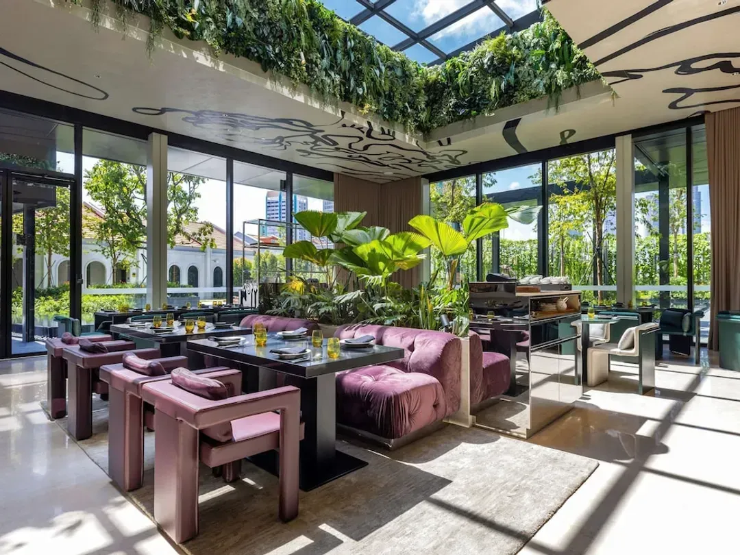 Breakfast area