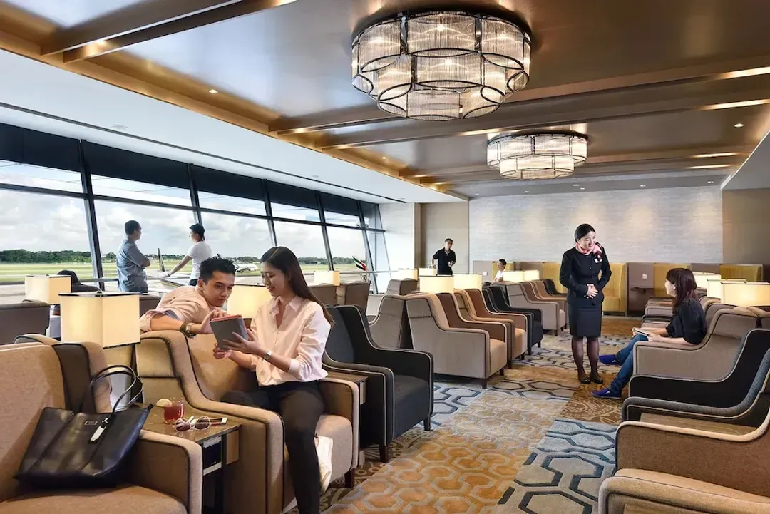 廣場頂級酒廊 - 新加坡 T1 飯店