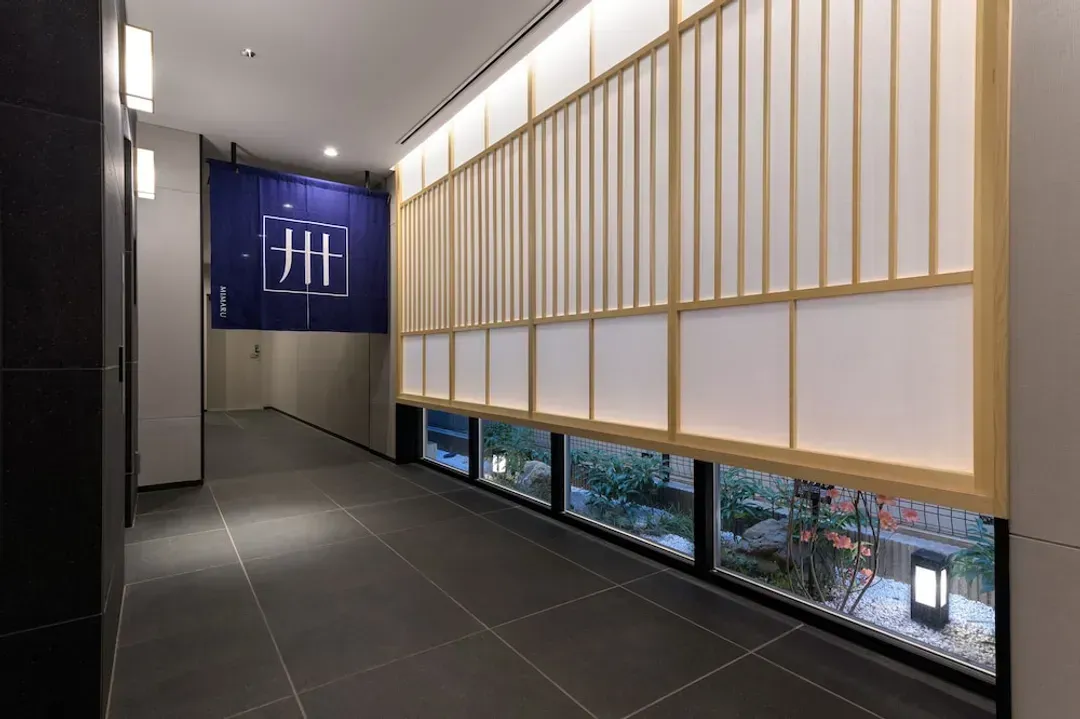Interior entrance