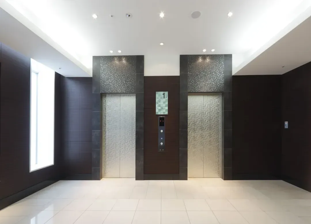 Interior entrance