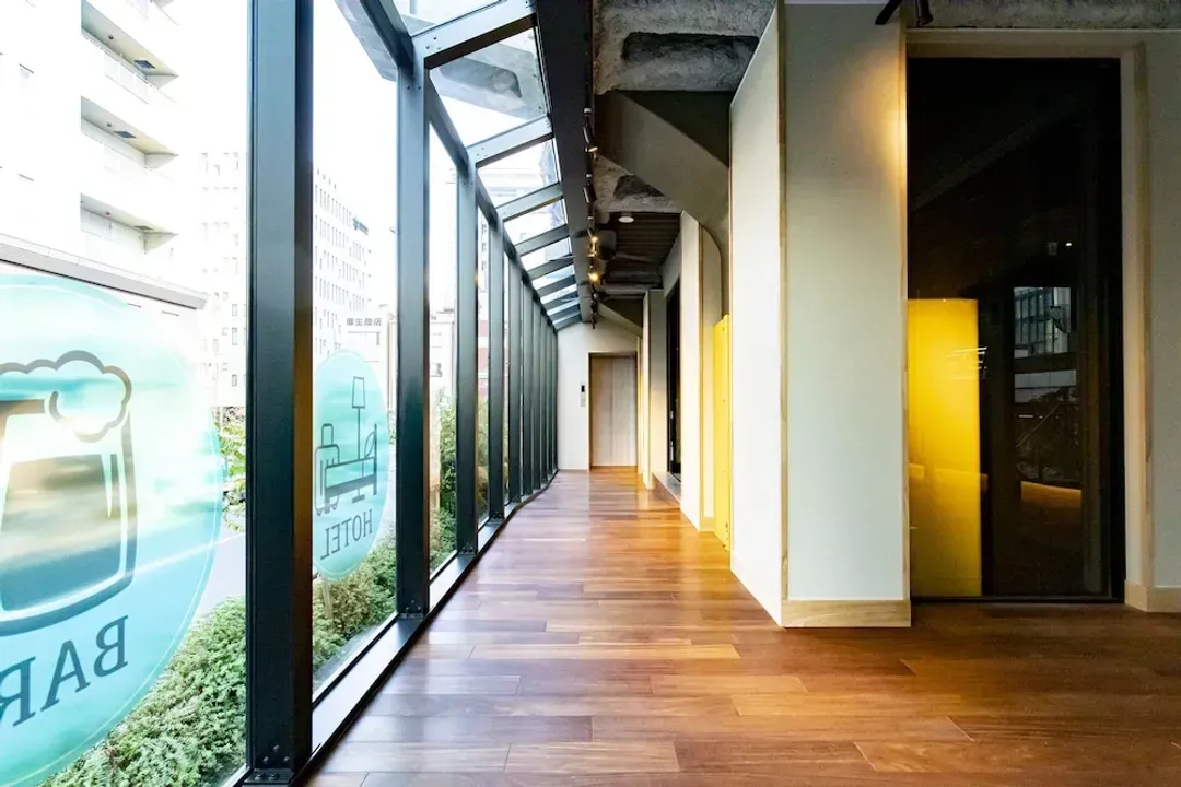 Interior entrance