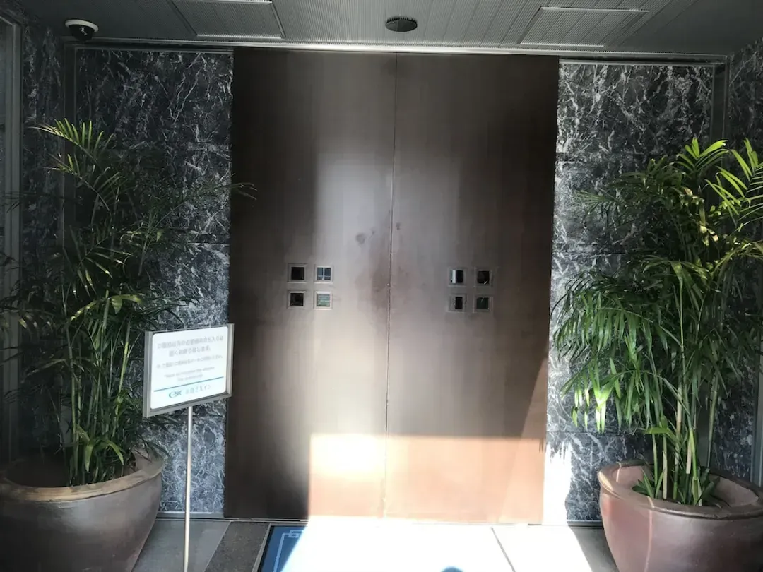 Interior entrance